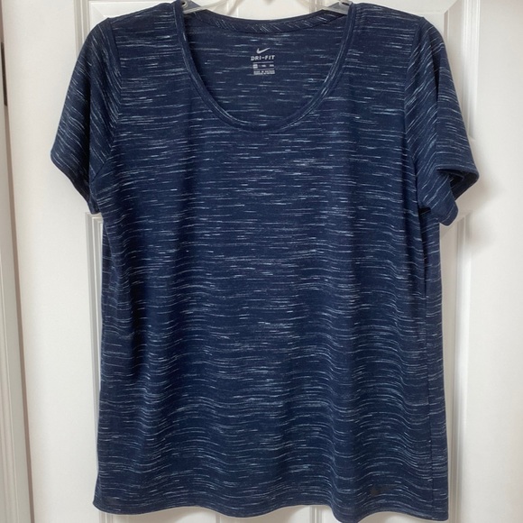 Nike Tops - Nike Women’s dri-fit navy size XXL shirt